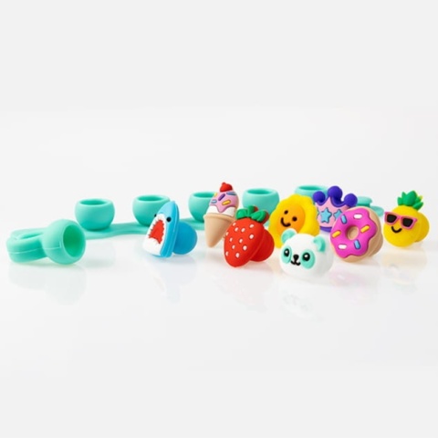 Fat Brain Toys Biżuteria Plip Charms | Turkusowy