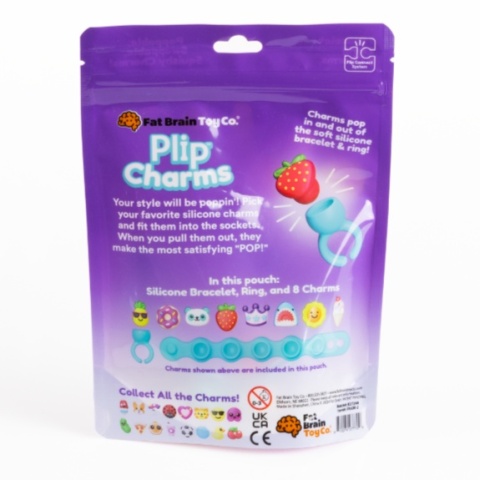 Fat Brain Toys Biżuteria Plip Charms | Turkusowy