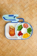 GOBE 2in1 LUNCHBOX & SNACK SPINNER | Blueberry blue