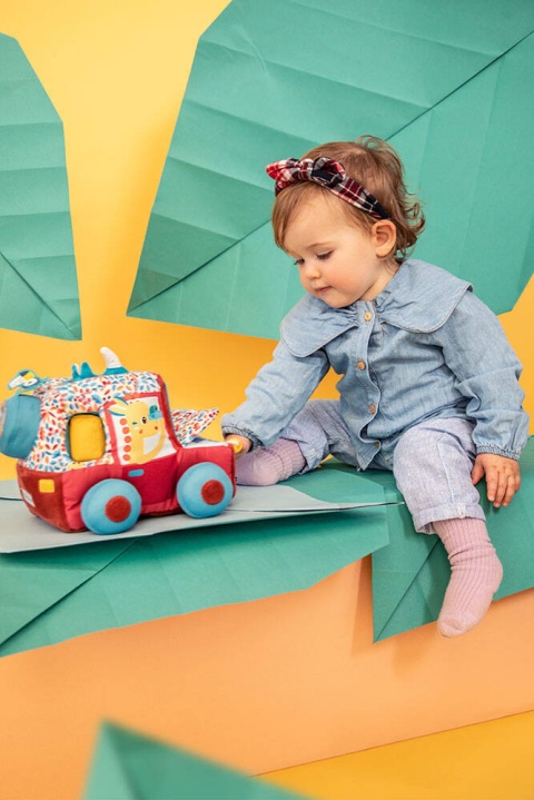 Lilliputiens Samochód wielofunkcyjny | Safari Lew Jack 9 m+