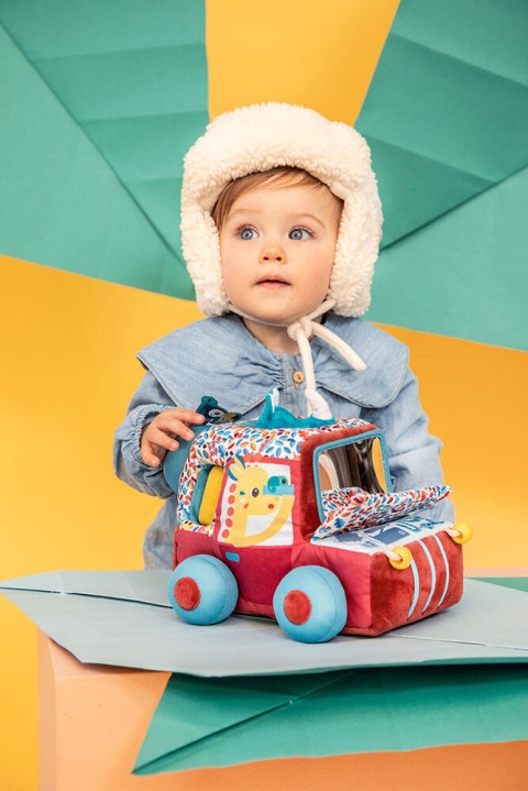 Lilliputiens Samochód wielofunkcyjny | Safari Lew Jack 9 m+