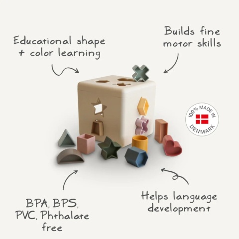 Mushie Sorter kształtów