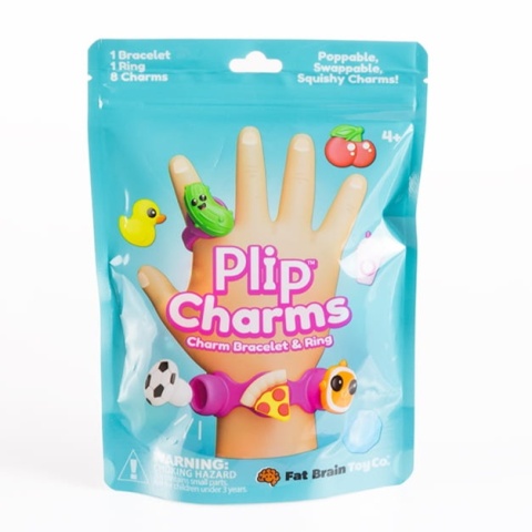 Fat Brain Toys Biżuteria Plip Charms | Różowy
