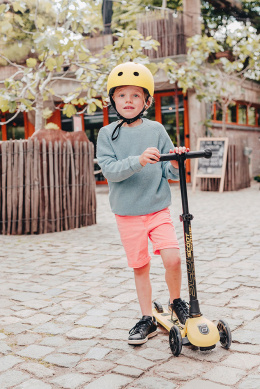SCOOTANDRIDE Highwaykick 3 LED Hulajnoga składana ze świecącymi kółkami 3+ | Lemon kolekcja Icecream