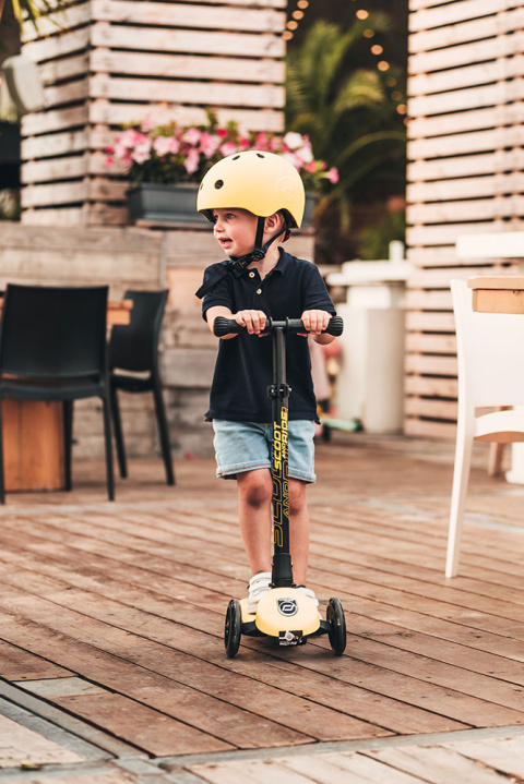 SCOOTANDRIDE Highwaykick 3 LED Hulajnoga składana ze świecącymi kółkami 3+ | Lemon kolekcja Icecream