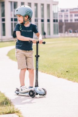 SCOOTANDRIDE Highwaykick 3 LED Hulajnoga składana ze świecącymi kółkami 3+ | Steel