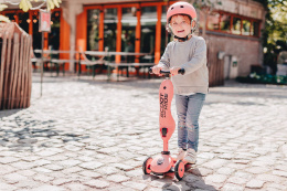 SCOOTANDRIDE Hulajnoga Highwaykick 1 2w1 | peach