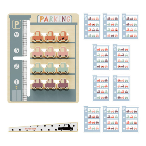 Topbright Układanka logiczna dla dzieci | Parking