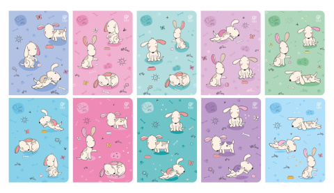 Zeszyt A5/16K kratka | Cute Dogs 1szt