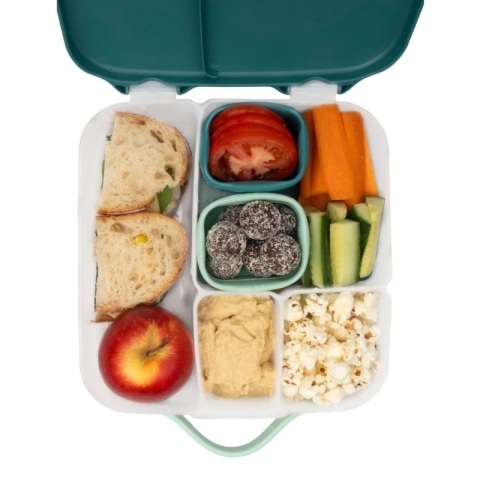 B.box Silikonowe pojemniczki na przekąski 2 szt | Ocean