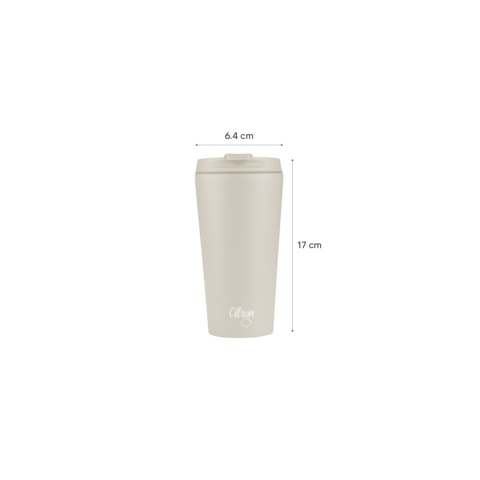 Citron Kubek Termiczny "Leak Proof" 420 ml | Black