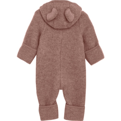 Huttelihut Kombinezon z wełny merino z uszkami - Burlwood