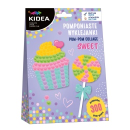 Kidea Wyklejanki pomponiaste Sweet