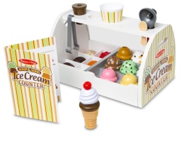 Melissa & Doug Lodziarnia - zabawka sklep z lodami