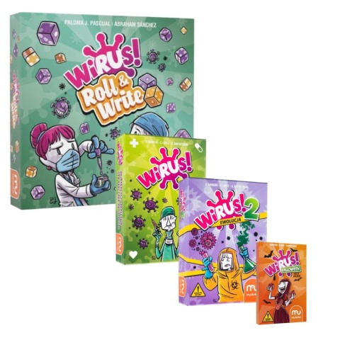 Muduko Wirus! - zestaw 4 gier