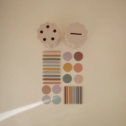 Mushie Sorter monet i patyczków