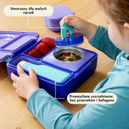 OMIE Omiebox lunchbox z termosem | Purple Plum