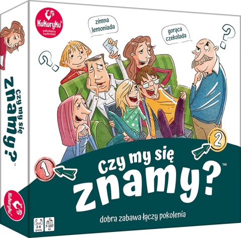 Kukuryku Czy my się znamy? Gra towarzystka i rodzinna