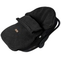 ZAFFIRO Komplet Śpiworek Mini + Mufki dwuczęściowe WEŁNA Premium Sierra | anthracite