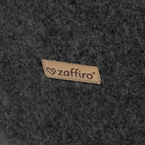 ZAFFIRO Komplet Śpiworek Mini + Mufki dwuczęściowe WEŁNA Premium Sierra | anthracite