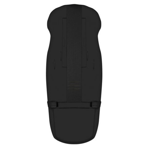 ZAFFIRO Regulowany śpiworek do wózka GrowUp 4.0 WEŁNA PREMIUM + BLACK