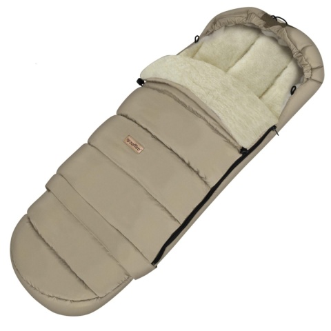 ZAFFIRO Śpiworek iGrow 0-36m wełna | Nordico beige
