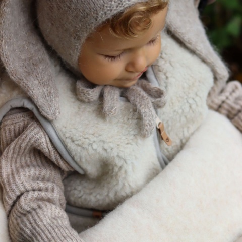 ZAFFIRO Śpiworek iGrow 0-36m wełna | Nordico beige