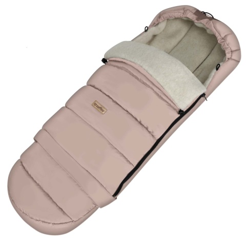 ZAFFIRO Śpiworek iGrow 0-36m wełna premium | Aspen baby pink