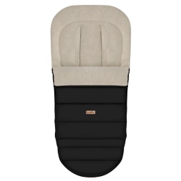 ZAFFIRO Footmuff iGrow 4.0 | Aspen wełna premium black