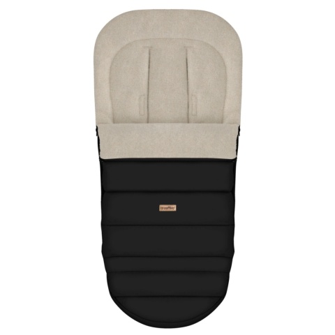 ZAFFIRO Śpiworek iGrow | Aspen wełna premium black