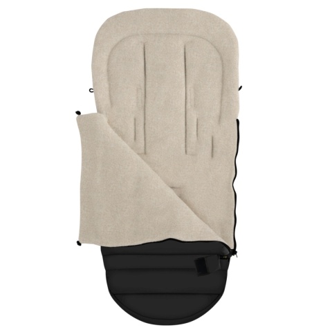 ZAFFIRO Śpiworek iGrow | Aspen wełna premium black