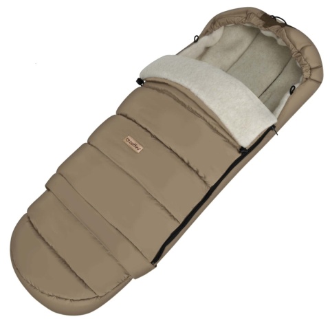 ZAFFIRO Śpiworek iGrow wełna premium | Aspen latte