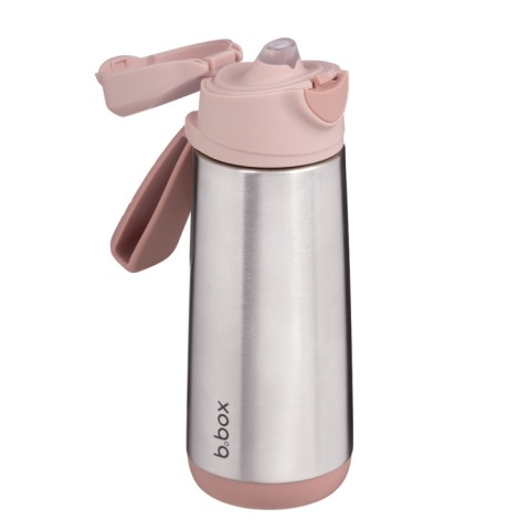 b.box Bidon Butelka termiczna z ustnikiem sportowym 500 ml | Blush Crush