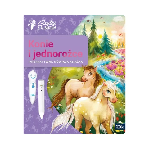 Albi Książka Konie i jednorożce 3+