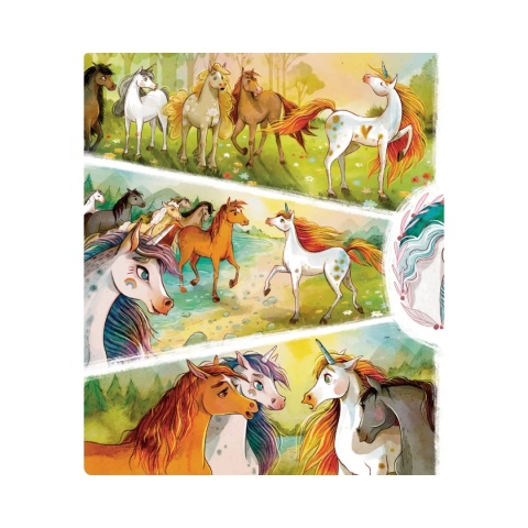Albi Książka Konie i jednorożce 3+