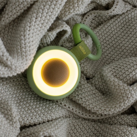 Alilo CocoNap W1 - odtwarzacz MP3 i lampka do karmienia | awokado