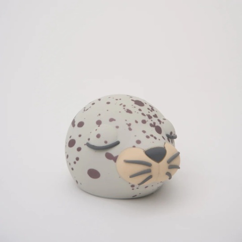 Asobu Butelka termiczna ze słomką Bestie | Foka 460 ml