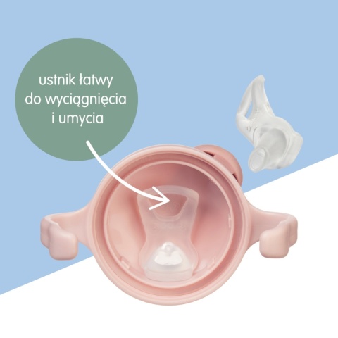 B.box Kubek z miękkim ustnikiem | Blush