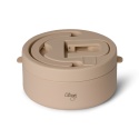 Citron Termos Obiadowy z Podziałką 400ml | Beige