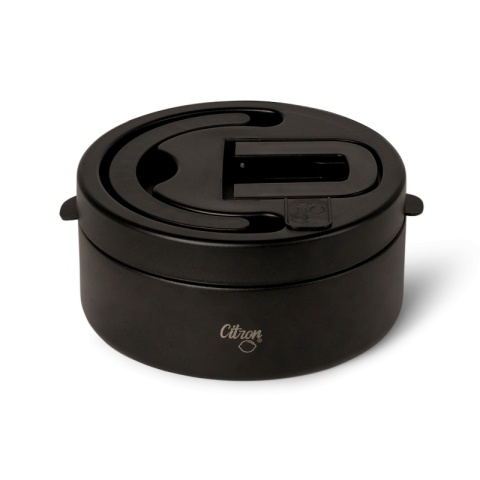 Citron Termos Obiadowy z Podziałką 400ml | Black