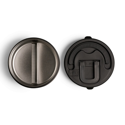 Citron Termos Obiadowy z Podziałką 400ml | Black