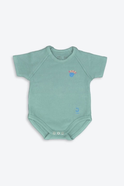 J Bimbi Body rosnące Bio Cotton Warm 0-36m | mint
