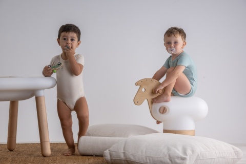 J Bimbi Body rosnące Bio Cotton Warm 0-36m | mint