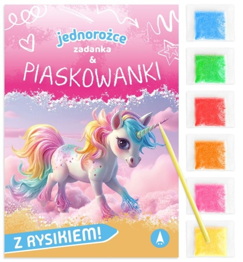 Jednorożce. Zadanka & piaskowanki SKRZAT