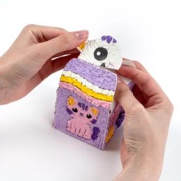 Kidea Kreowanie po numerach szkatułka | kotek