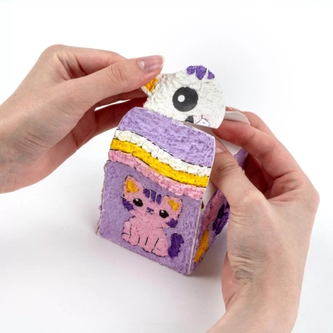 Kidea Kreowanie po numerach szkatułka | kotek