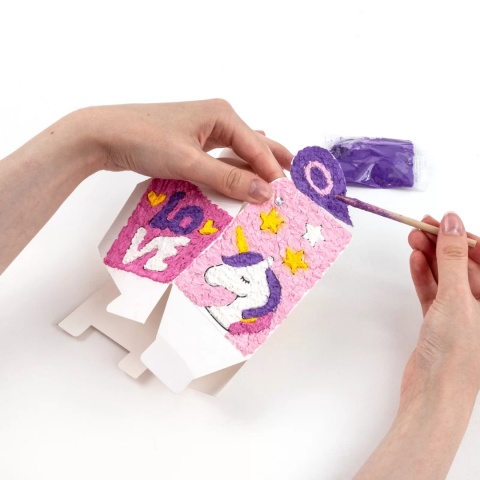 Kidea Kreowanie po numerach szkatułka serce