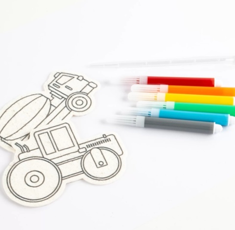 Kidea Magiczne karty aktywowane wodą | pojazdy