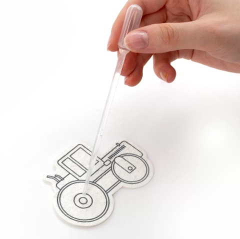 Kidea Magiczne karty aktywowane wodą | pojazdy