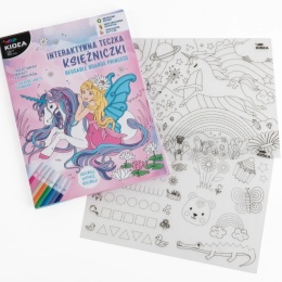 Kidea Teczka interaktywna księżniczki